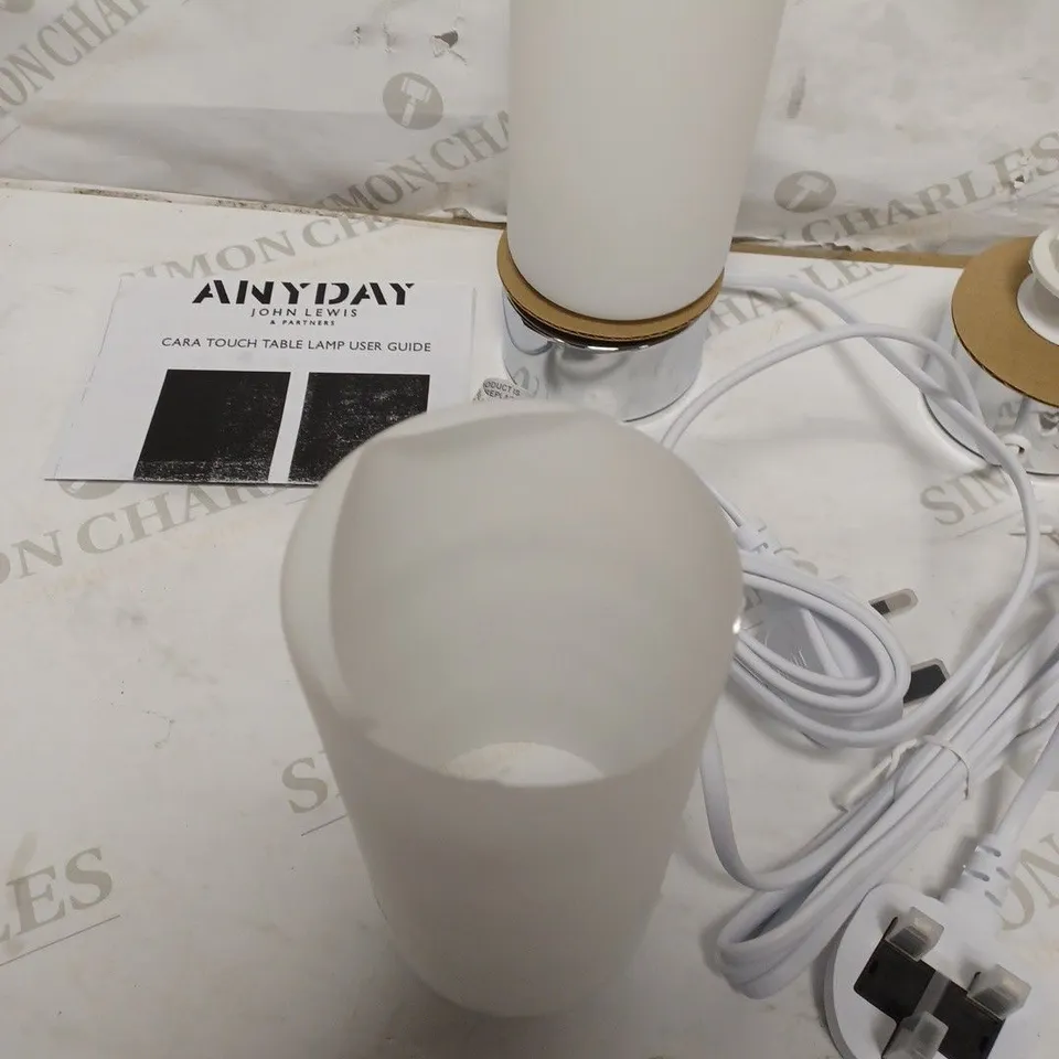 JOHN LEWIS CARA TOUCH LAMP 