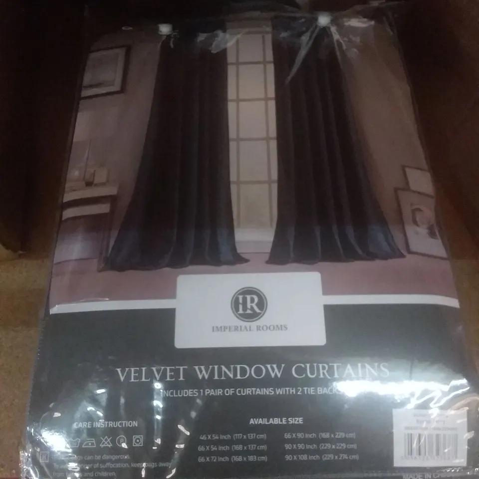 PITTSBORO BLACKOUT CURTAINS VELVET