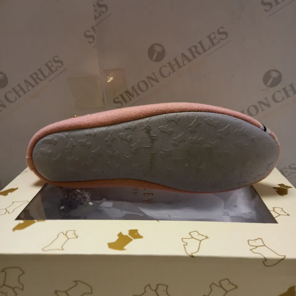 RADLEY HOUSE SHOE/SLIPPER, PINK - SIZE 4