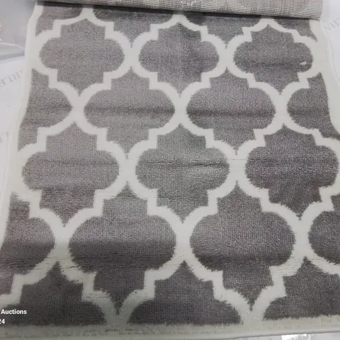 BRAND NEW PACO HOME GREY SINAI RUG SIZE 60CM X 100CM