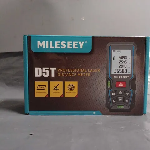 BOXED MILESEEY D5T PROFESSIONAL LASER DISTANCE METER 