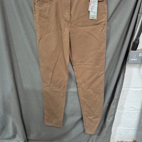 JOCAVI WOMEN'S CHINOS – CAMEL/TAN – UK 10 (EU 38)