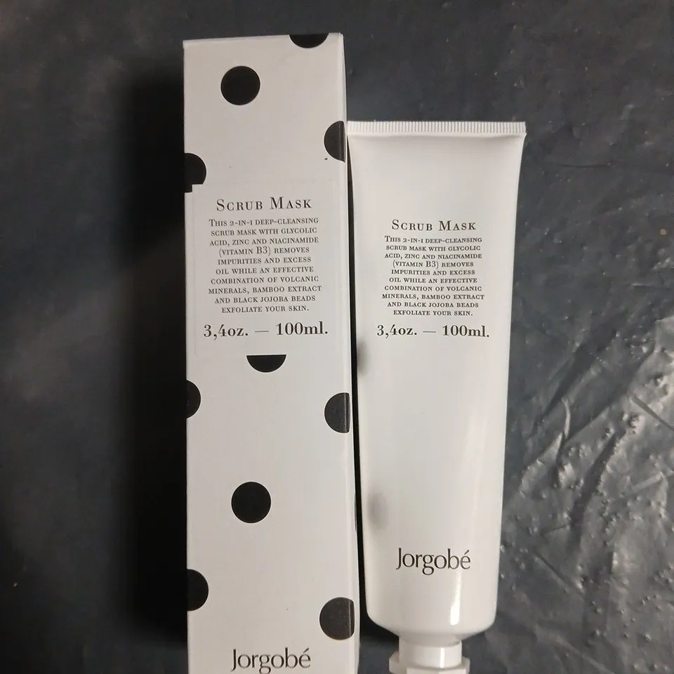 JORGOBÉ SCRUB MASK 100ML – BOXED