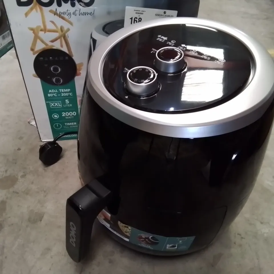 BOXED DOMO DELI FRYER MULTIFUNCTIONAL OVEN