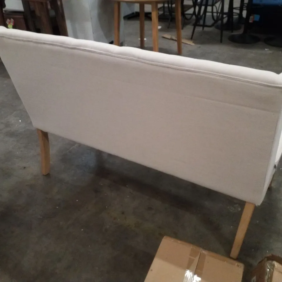COSHATT LINEN UPHOLSTERED BENCH