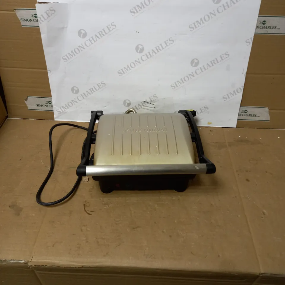 GEORGE FOREMAN FLEXE ELECTRIC GRILL