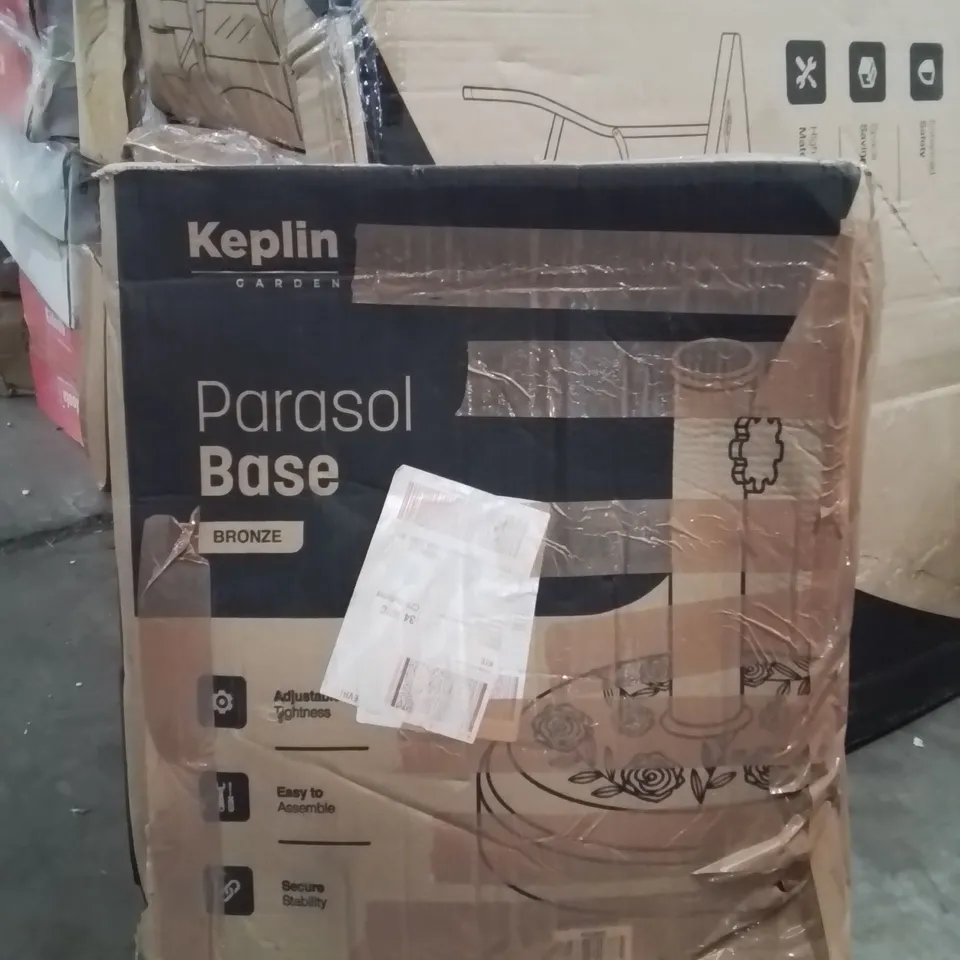 BOXED KEPLIN GARDEN PARASOL BASE -BRONZE-