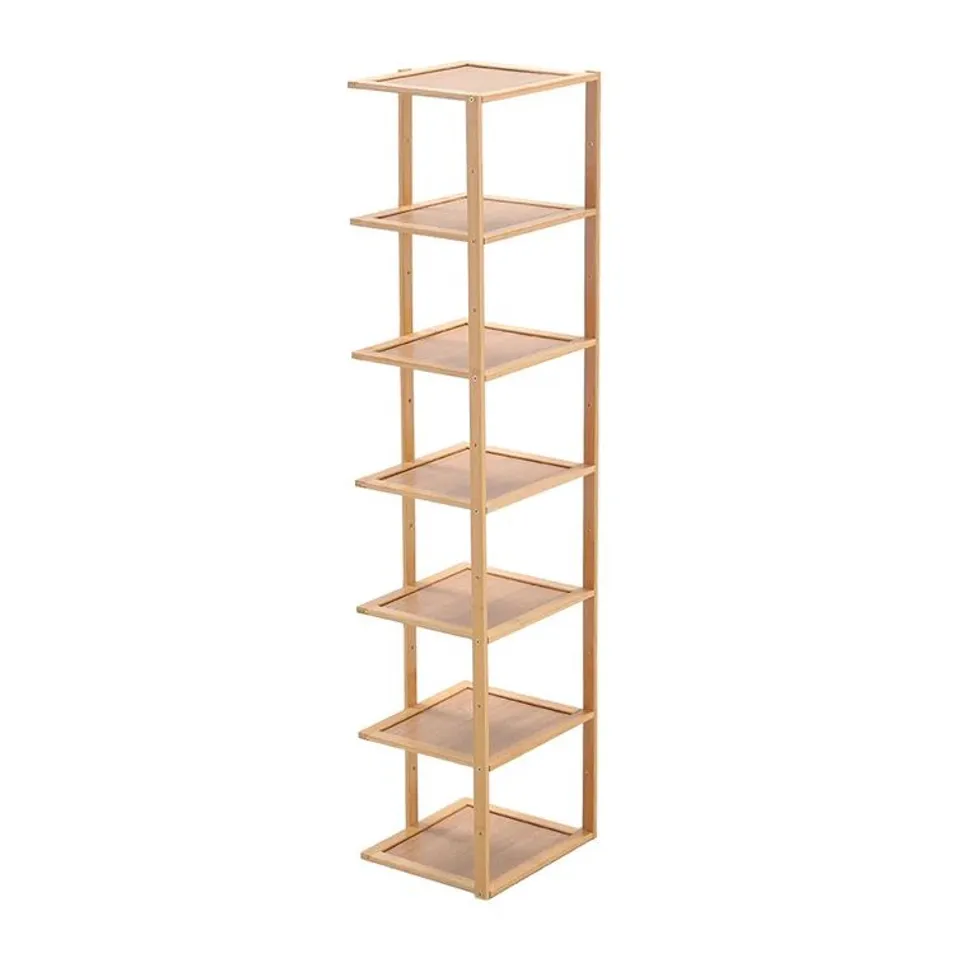 BOXED 7 PAIR SHOE RACK (1 BOX)