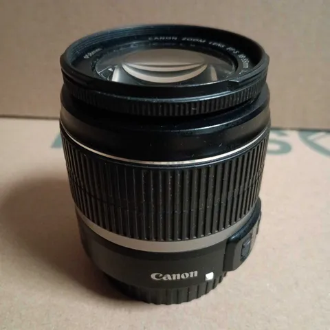 CANON EF-S 18-55MM F/3.5-5.6 IS ZOOM LENS