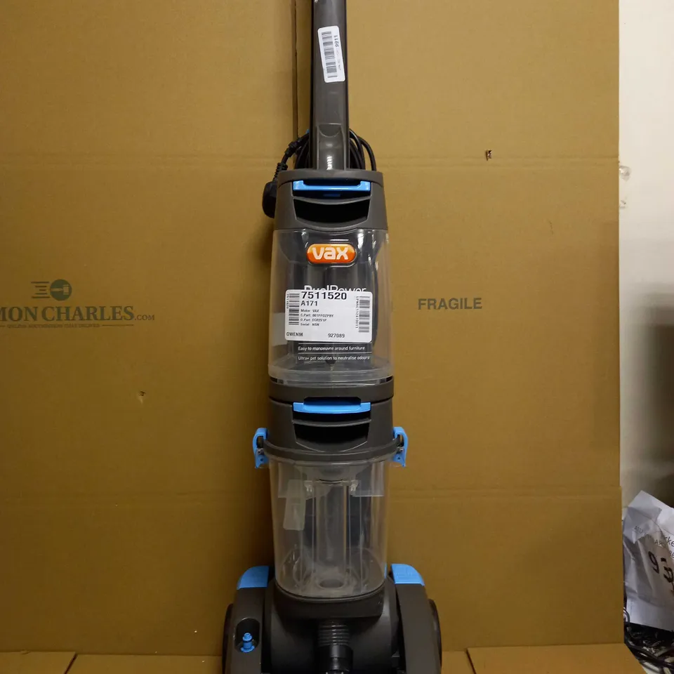 VAX DUEL POWER PET ADVANCE CARPET WASHER