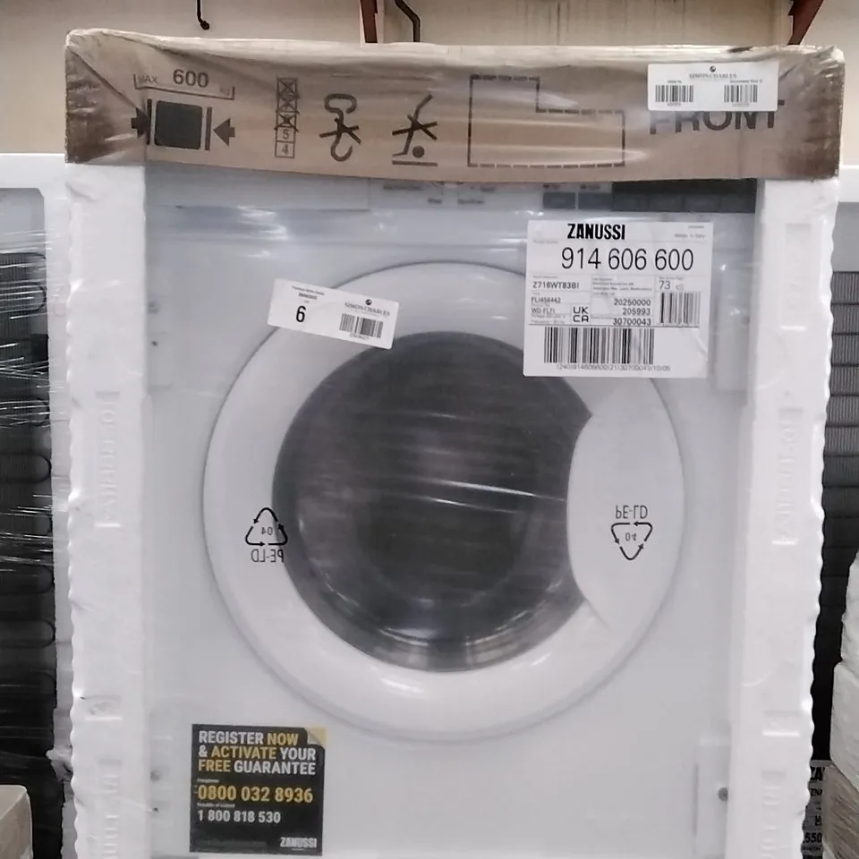 ZANUSSI Z716WT83BI WASH AND DRYER RRP £709.00