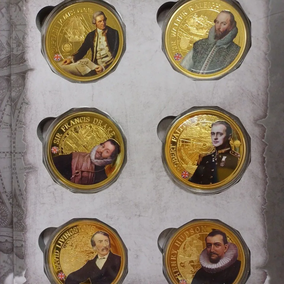 THE GREATEST EXPLORERS COIN COLLECTION