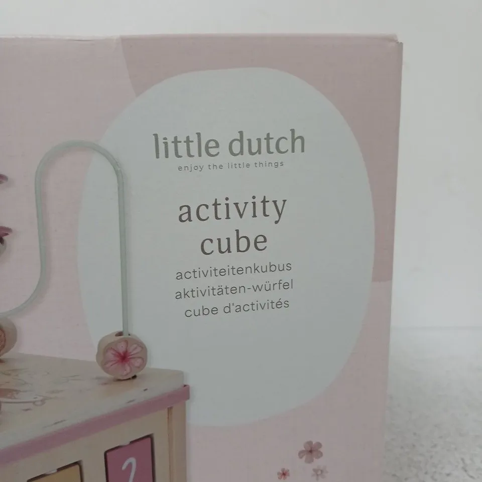 LITTLE DUTCH ACTIVITY CUBE (BABY TOY)
