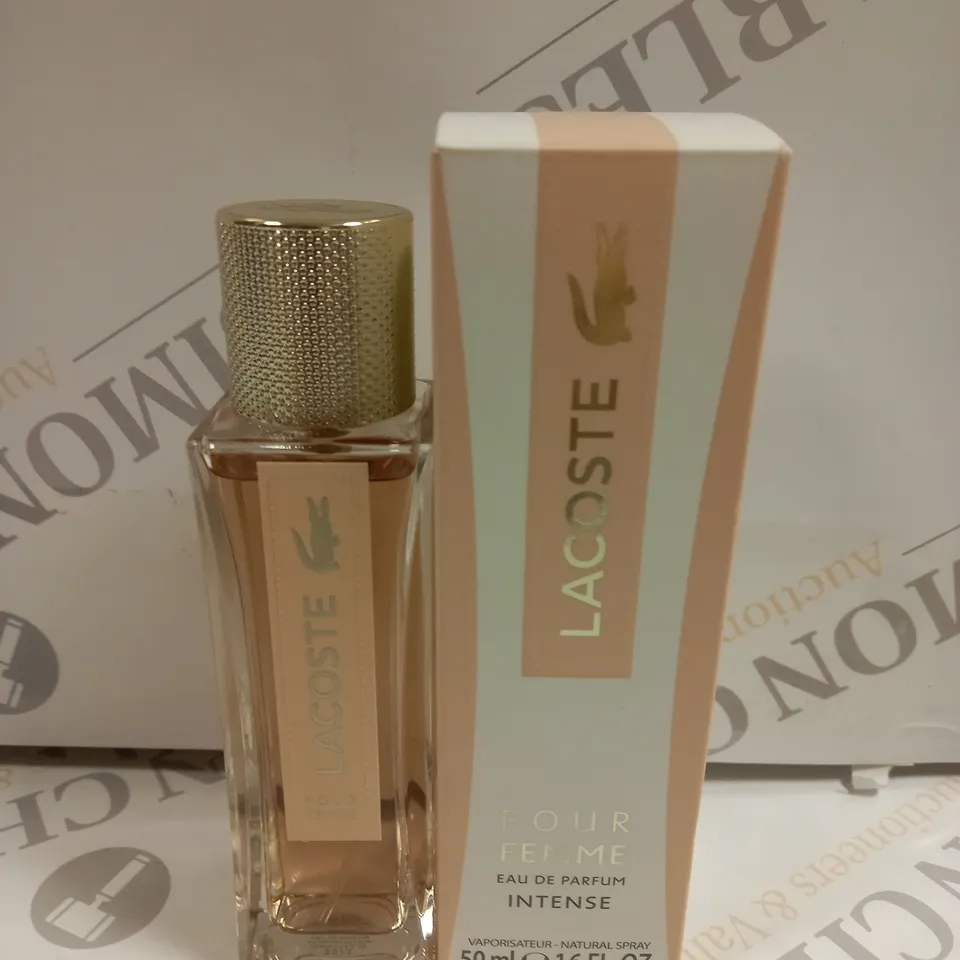 BOXED LACOSTE POUR FEMME INTENSE EAU DE PARFUM 50ML