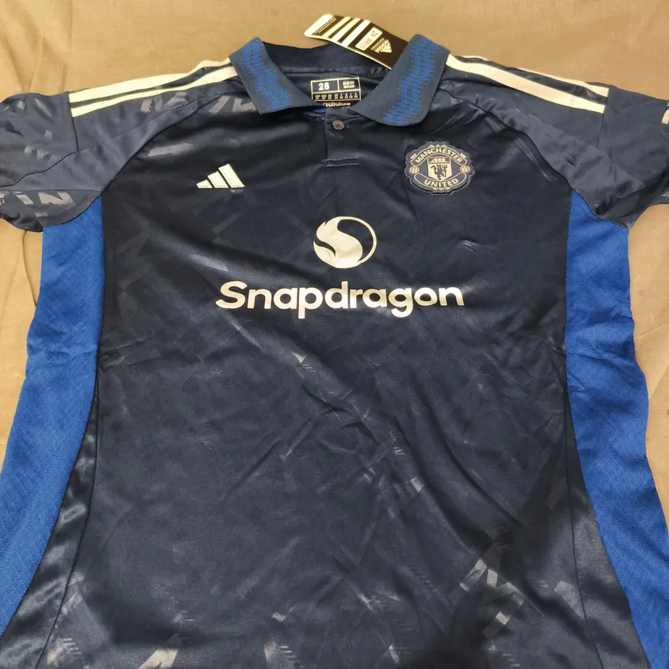 MANCHESTER UNITED FC AWAY JERSEY - SIZE 28