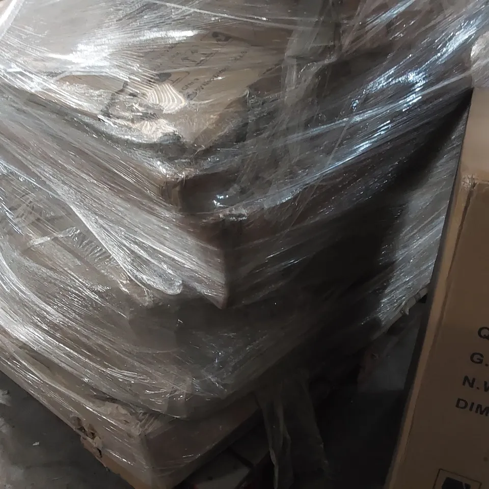 PALLET CONTAINING A LARGE ASSORTMENT OF CONSUMER PRODUCTS/FURNITURE PARTS ECT