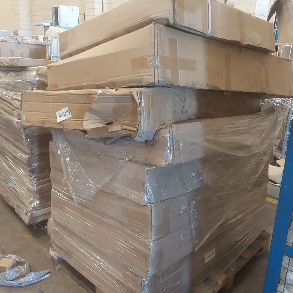PALLET CONTAINING A LARGE QUANTITY OF ASSORTED SHOWER CABIN PARTS ECT