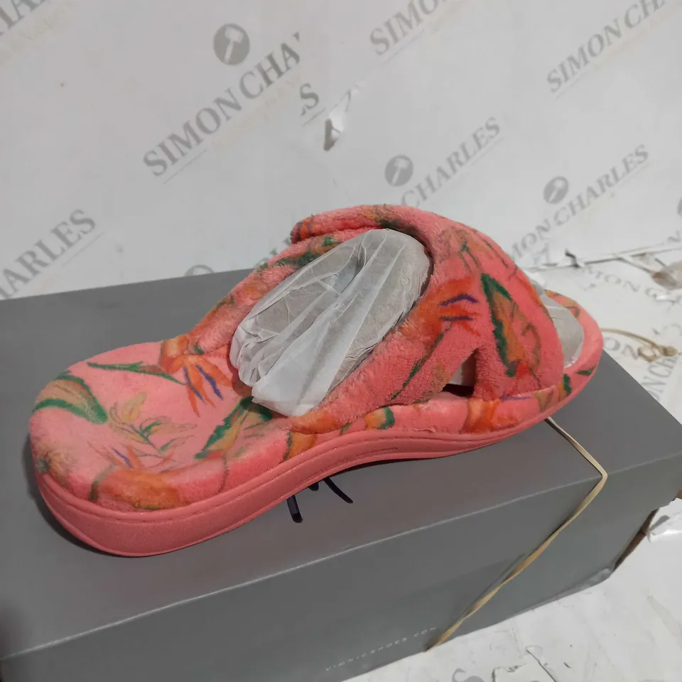 VIONIC INDULGE RELAX  SLIPPERS UK SIZE 3
