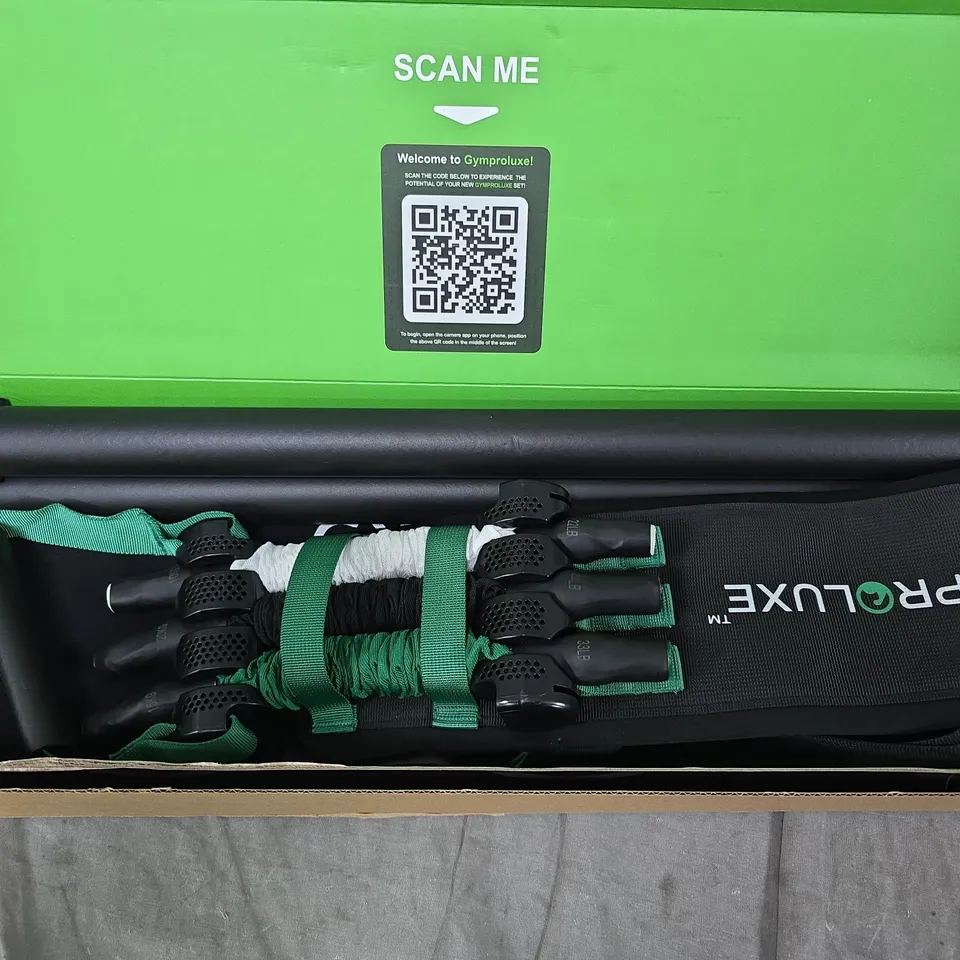 BOXED GYMPROLUXE BAND & BAR SET 2.0