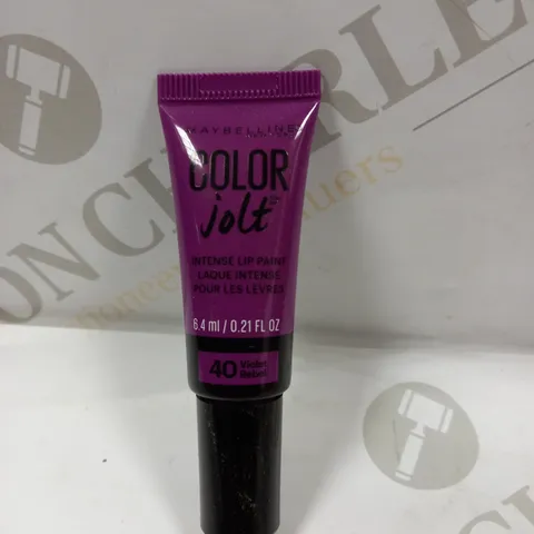 MAYBELLINE LIP STUDIO COLOR JOLT(40) VIOLET REBEL INTENSE LIP PAINT x6