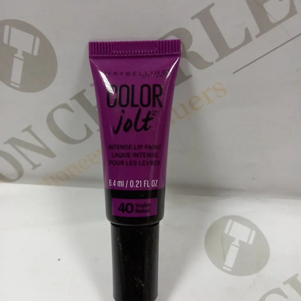 MAYBELLINE LIP STUDIO COLOR JOLT(40) VIOLET REBEL INTENSE LIP PAINT x6