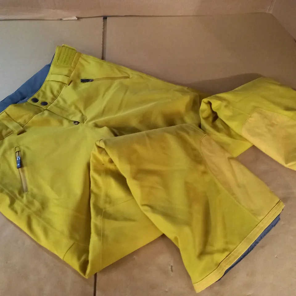 NORTH FACE WOMENS COLD WEATHER TROUSERS IN MUSTARD - M