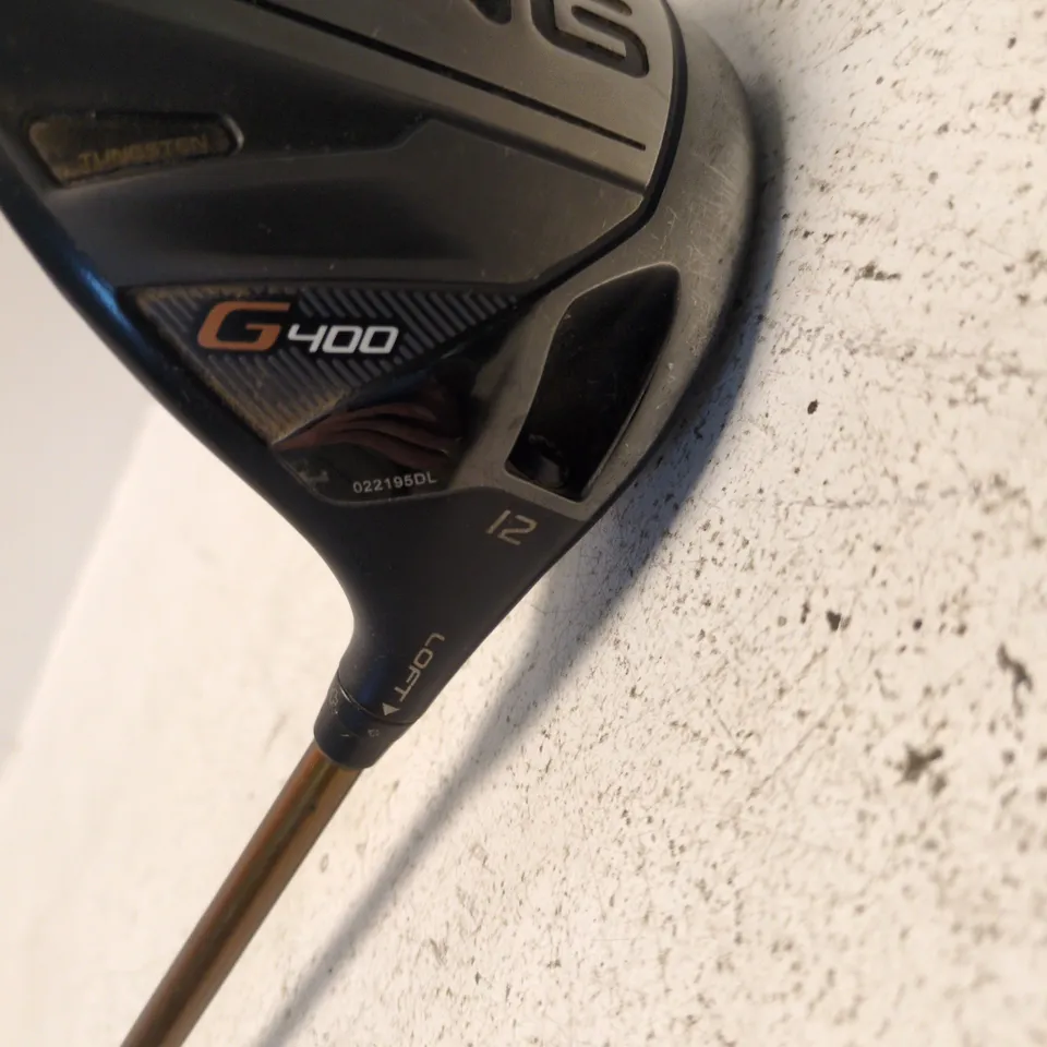 PING G400 DRIVER 12° LOFT – GOLF CLUB (USED)