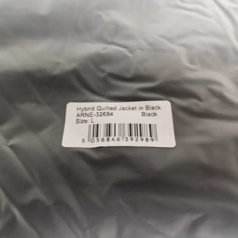 BAGGED ARNE HYBRID QUILTED JACKET - SIZE L