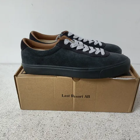 BOXED LAST RESORT AB BLACK TRAINERS – UK 10.5 (EU 45)