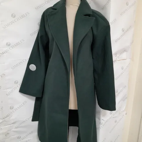 STRADIVARIUS TIE JACKET IN GREEN - EU XS