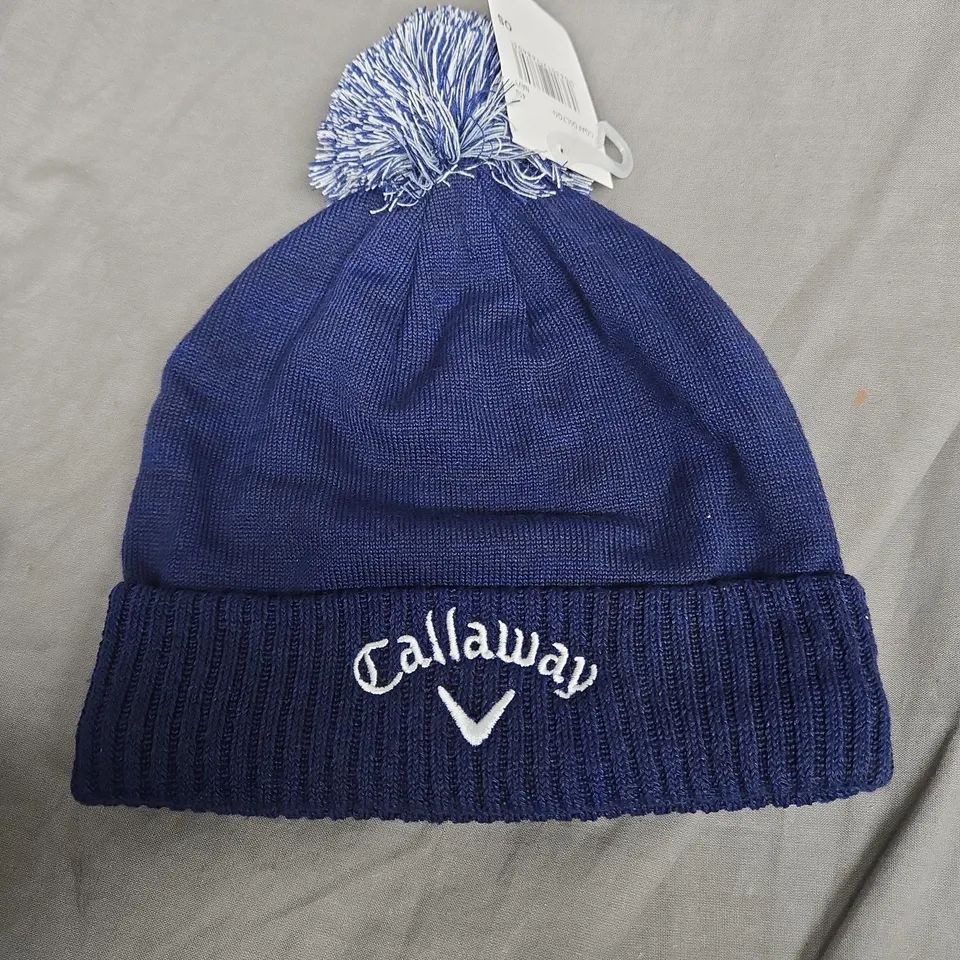 CALLAWAY ODYSSEY BEANIE IN NAVY - ONE SIZE 