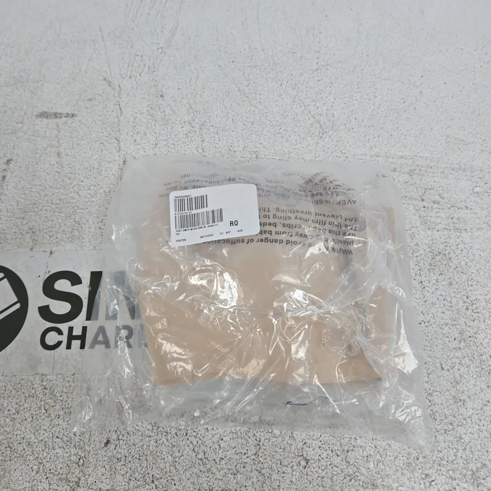 JOCKEY MICRO BRA BEIGE SIZE LARGE 