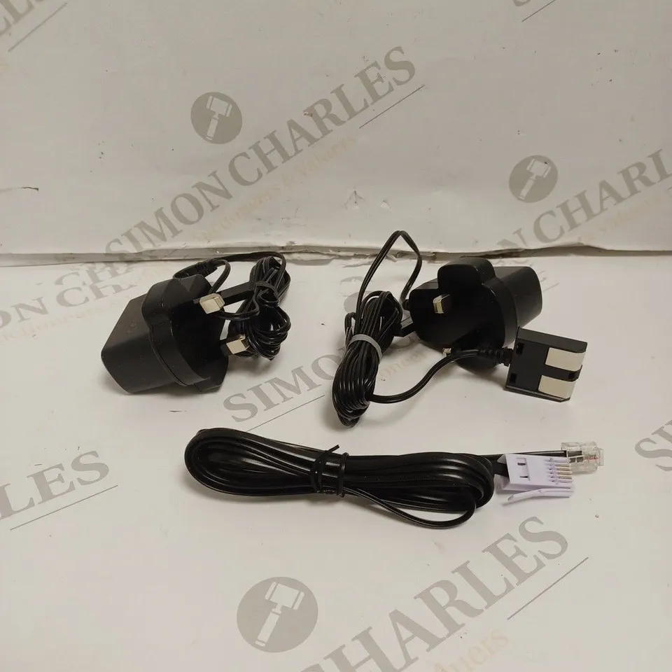 BOXED GIGASET AS405 A DUO HOME PHONE - BLACK. 