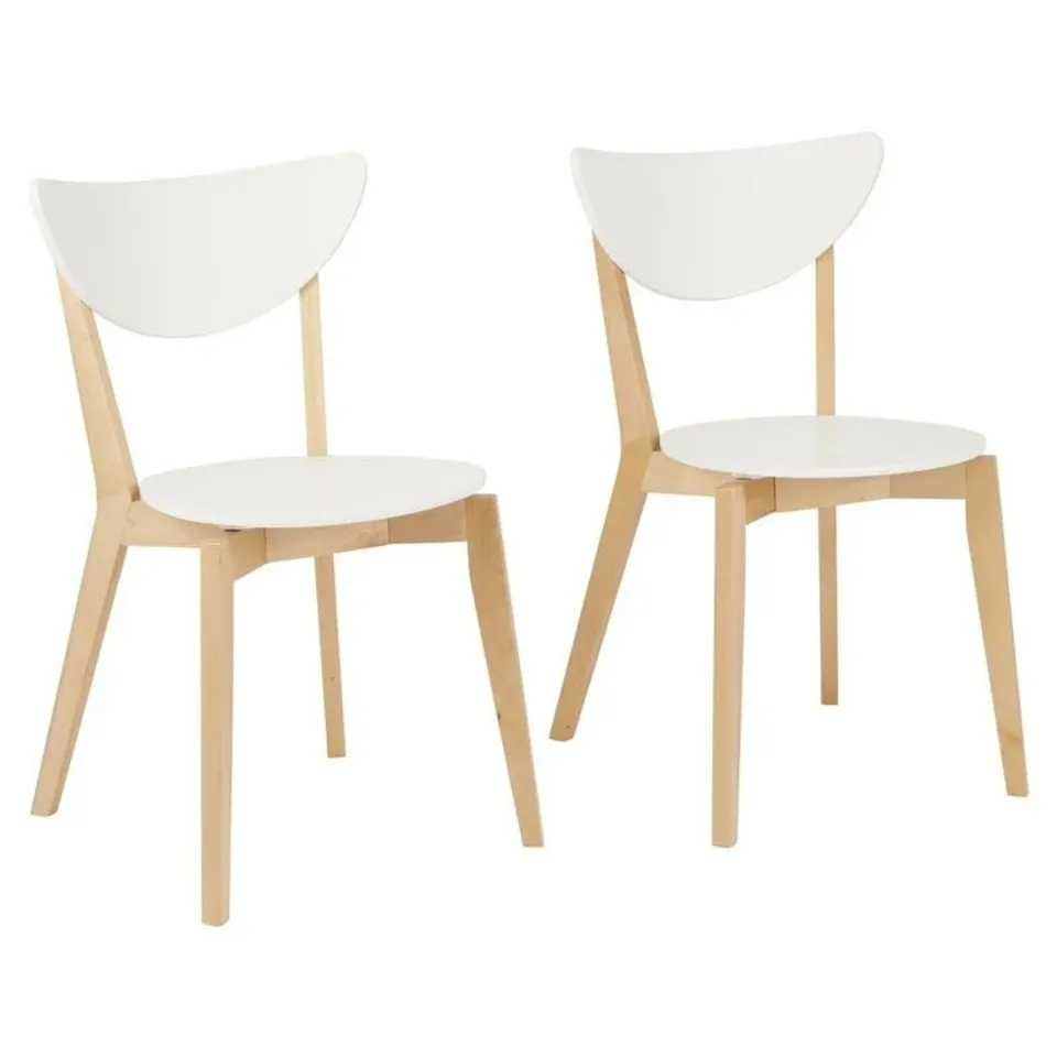 BOXED SET OF 2 OKE SIDE CHAIRS 