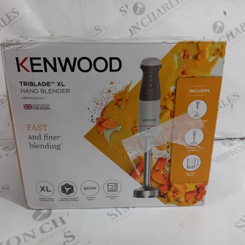 BOXED KENWOOD TRIBLADE XL HAND BLENDER 