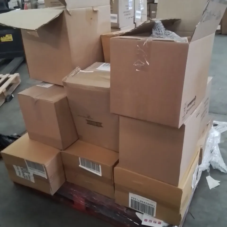 PALLET OF ASSORTED HOUSEHOLD GOODS AND PRODUCTS TO INCLUDE;WINE RACK,LEAF TRIVET,HAID FORMULA, SERVING TRAY