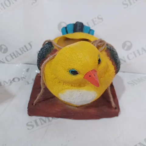 BOXED UNBRANDED BIRD FLOWER POT
