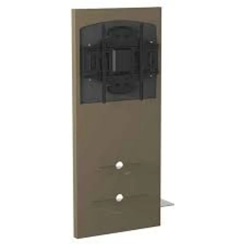 BOXED DOREL HOME MERCURY WITH 2 SHELVES IN RAW MDF WITH BRACKET (1 BOX)