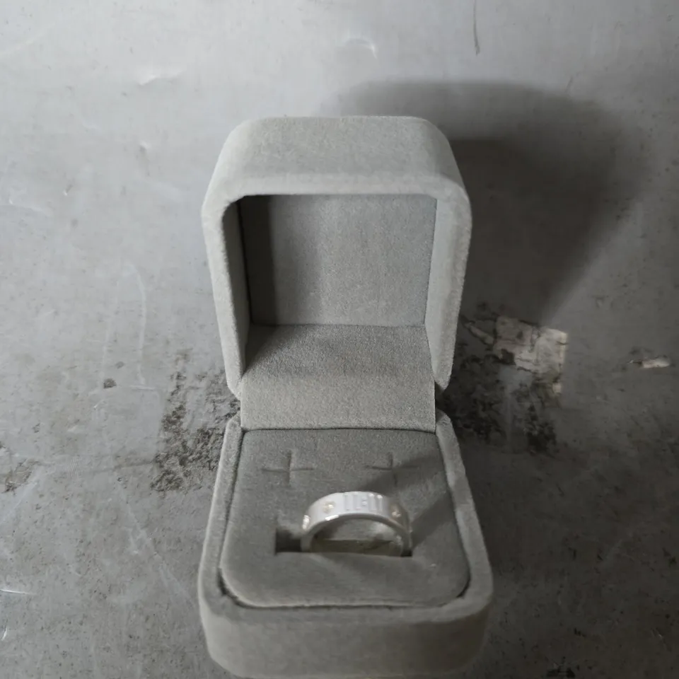 BOXED SAY IT WITH DIAMONDS 11.11 RING - SIZE UNSPECIFIED