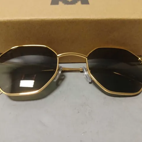 MELLER ENDO GOLD OLIVE GLASSES