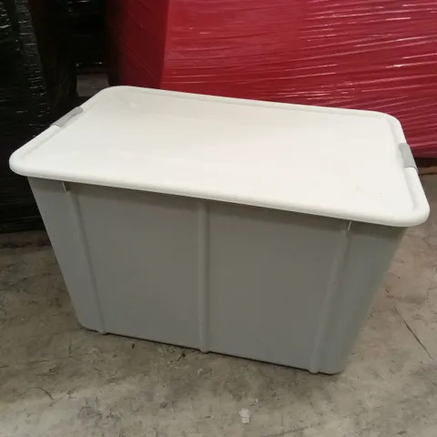 PALLET TO CONTAIN 60L STACKABLE PLASTIC STORAGE BOXES
