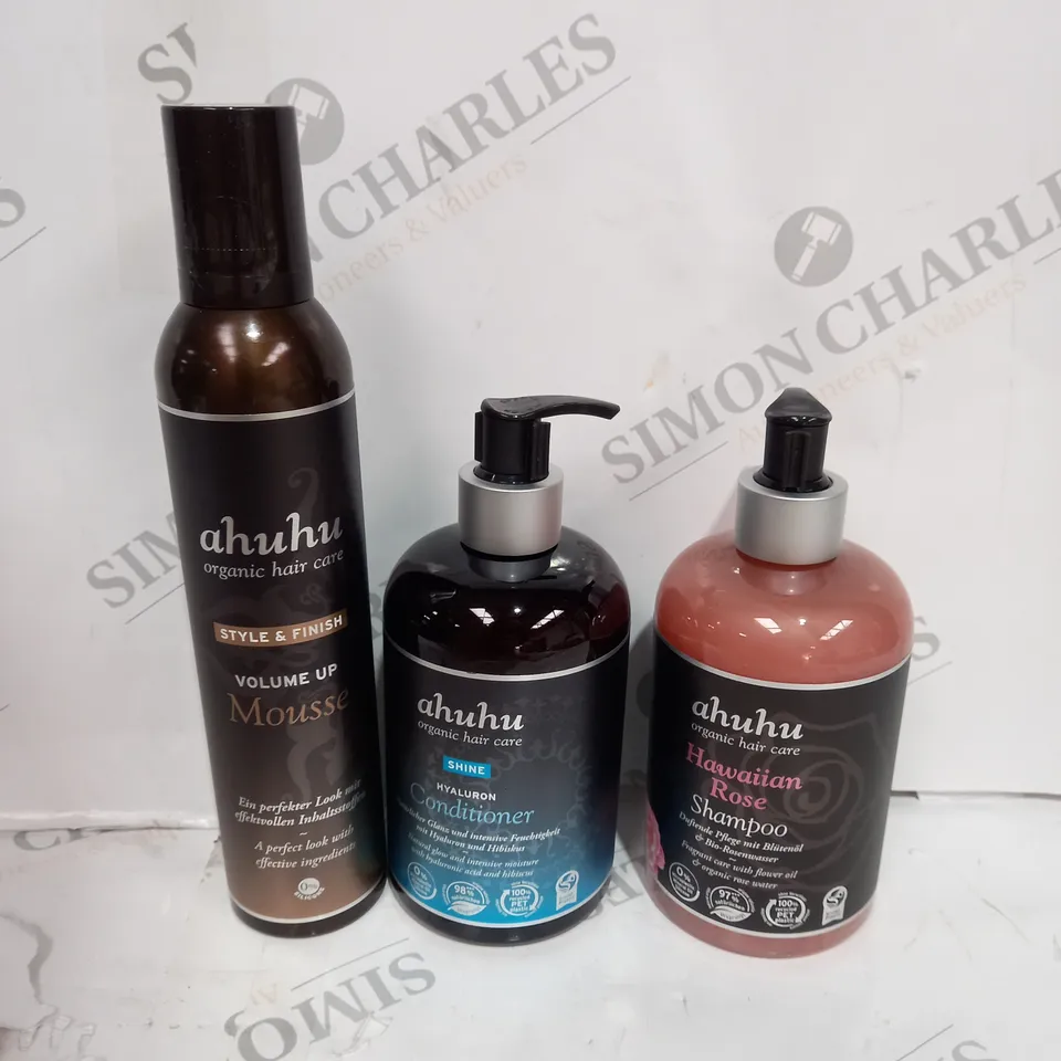 BOXED AHUHU HAIR CARE GIFT SET 