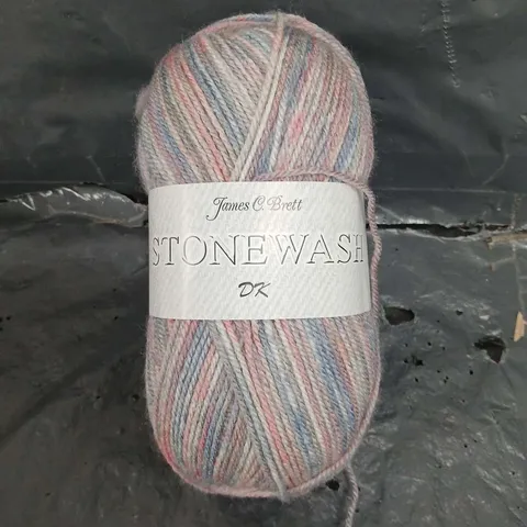 7 X JAMES C BRETT DK STONEWASH YARN 