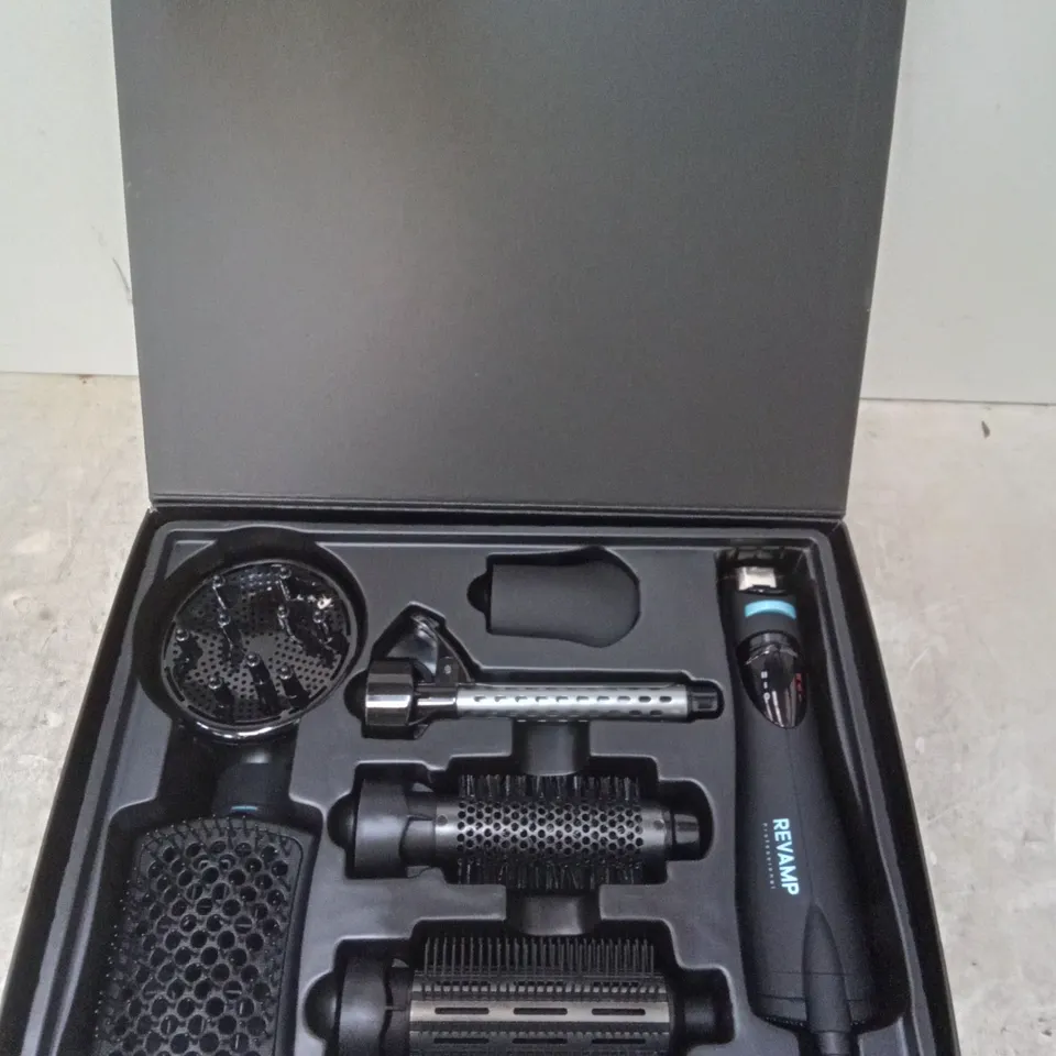 BOXED  REVAMP PROGLOSS 6 IN 1 AIRSTYLER RRP £79.99