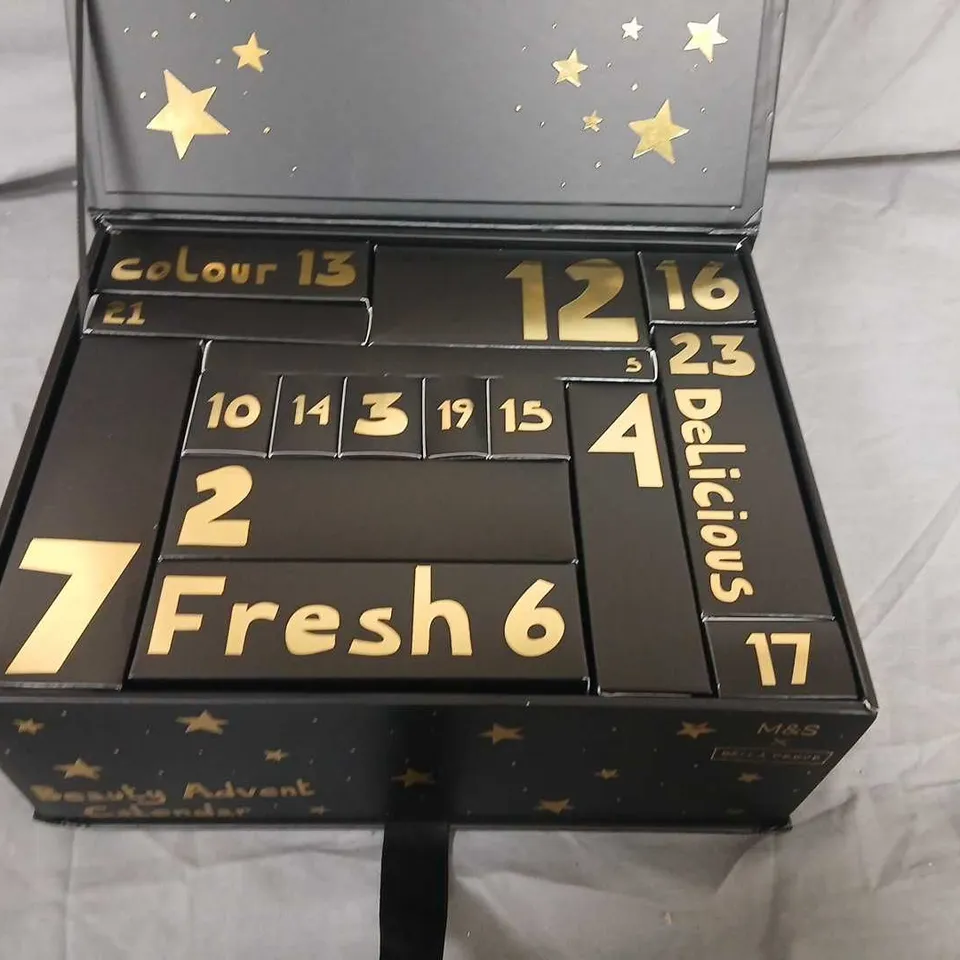 BOXED M AND S X BELLA FREUD 25 DAYS OF BEAUTIFUL