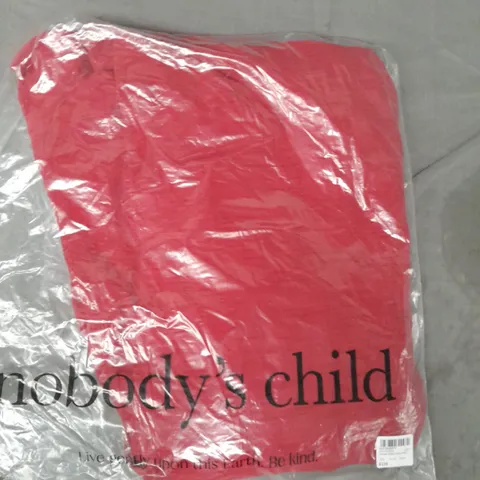 NOBODY'S CHILD HANNAH MIDAXI DRESS IN RED SIZE UK 8