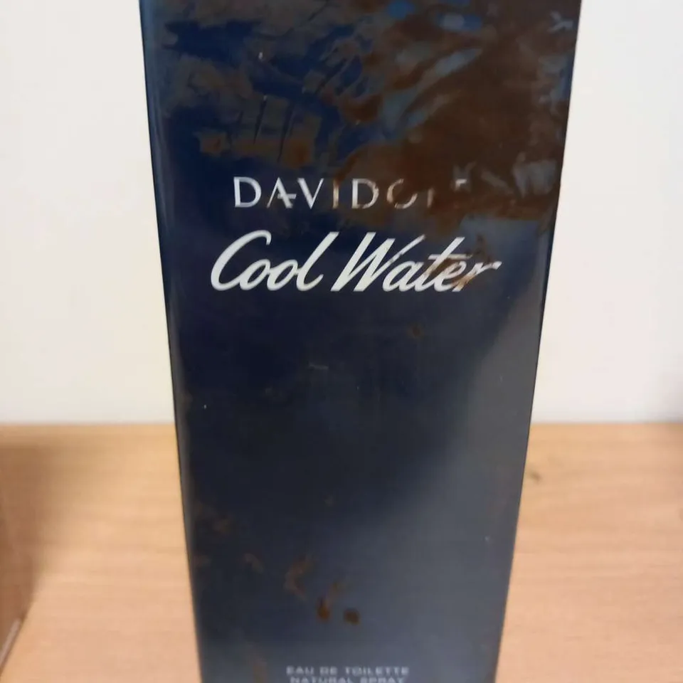 BOXED AND SEALED DAVIDOFF "COOL WATER" EAU DE TOILETTE SPRAY 125ML 