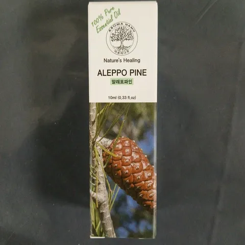 APPROXIMATELY 294 PCS AROMA NAMU ALEPPO PINE ESSENTIAL OIL 10ML – 100% ORGANIC