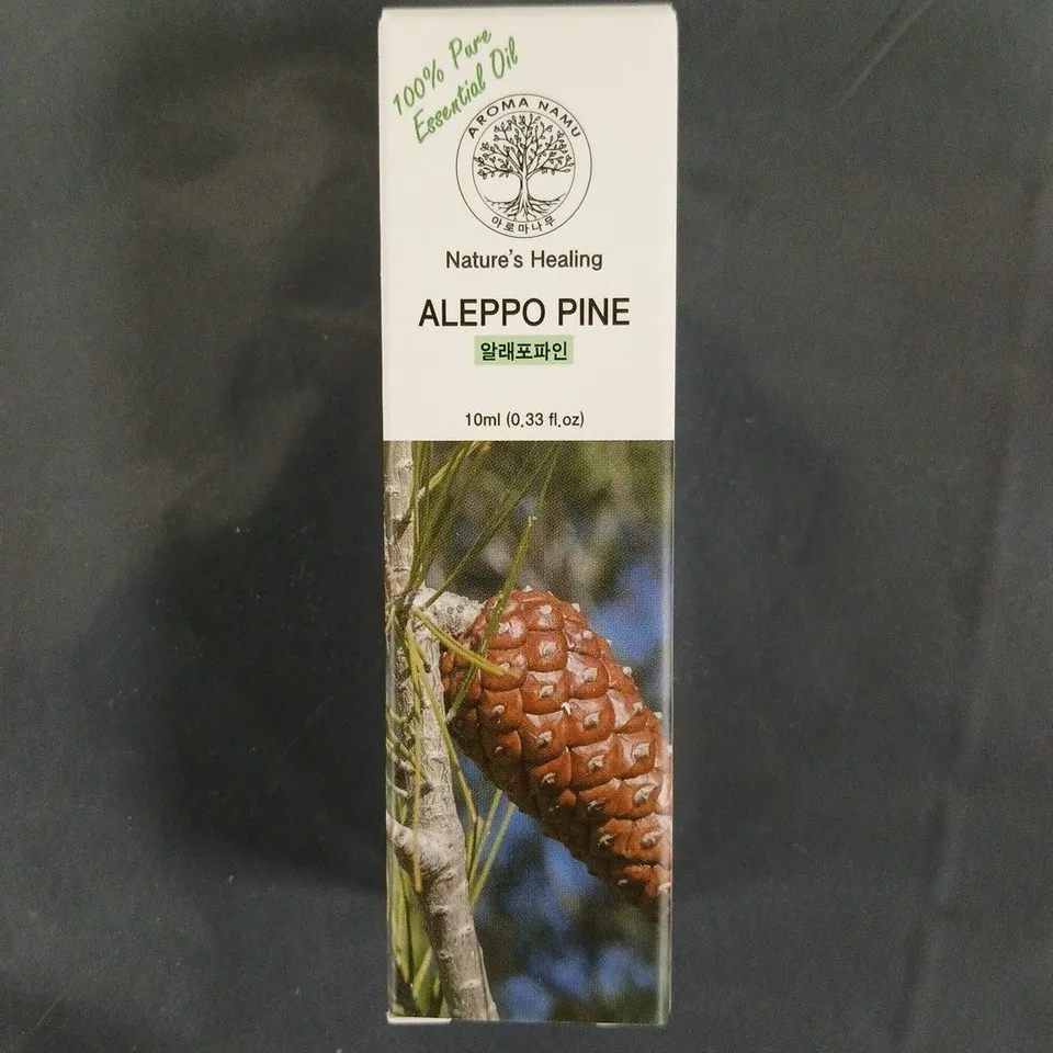 APPROXIMATELY 294 PCS AROMA NAMU ALEPPO PINE ESSENTIAL OIL 10ML – 100% ORGANIC