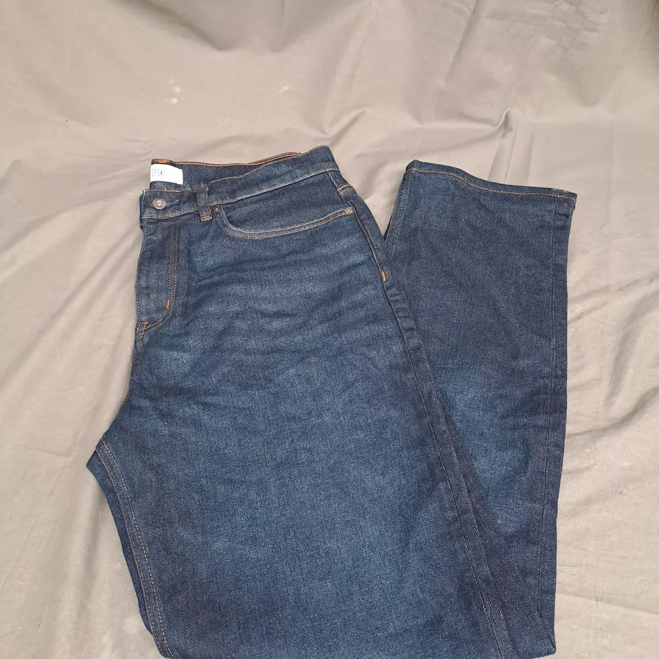 SPOKE 12OZ ORIGINAL JEANS IN DARK BLUE WASH SIZE W35